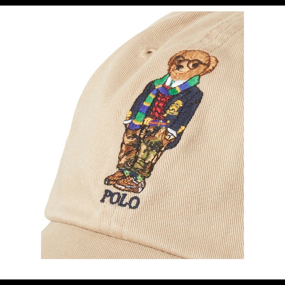 Mens POLO BEAR CHINO Cap - Picture 3 of 5